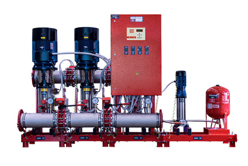 Адресная моноблочная автоматическая насосная установка «Спрут-НС-А»