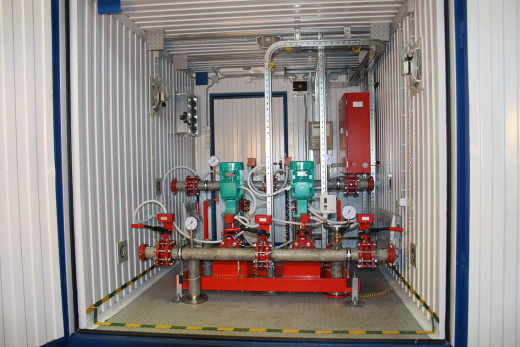 Насосные установки в блок-боксе «Спрут-БМС»