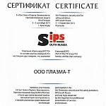 Сертификат Sips 2013