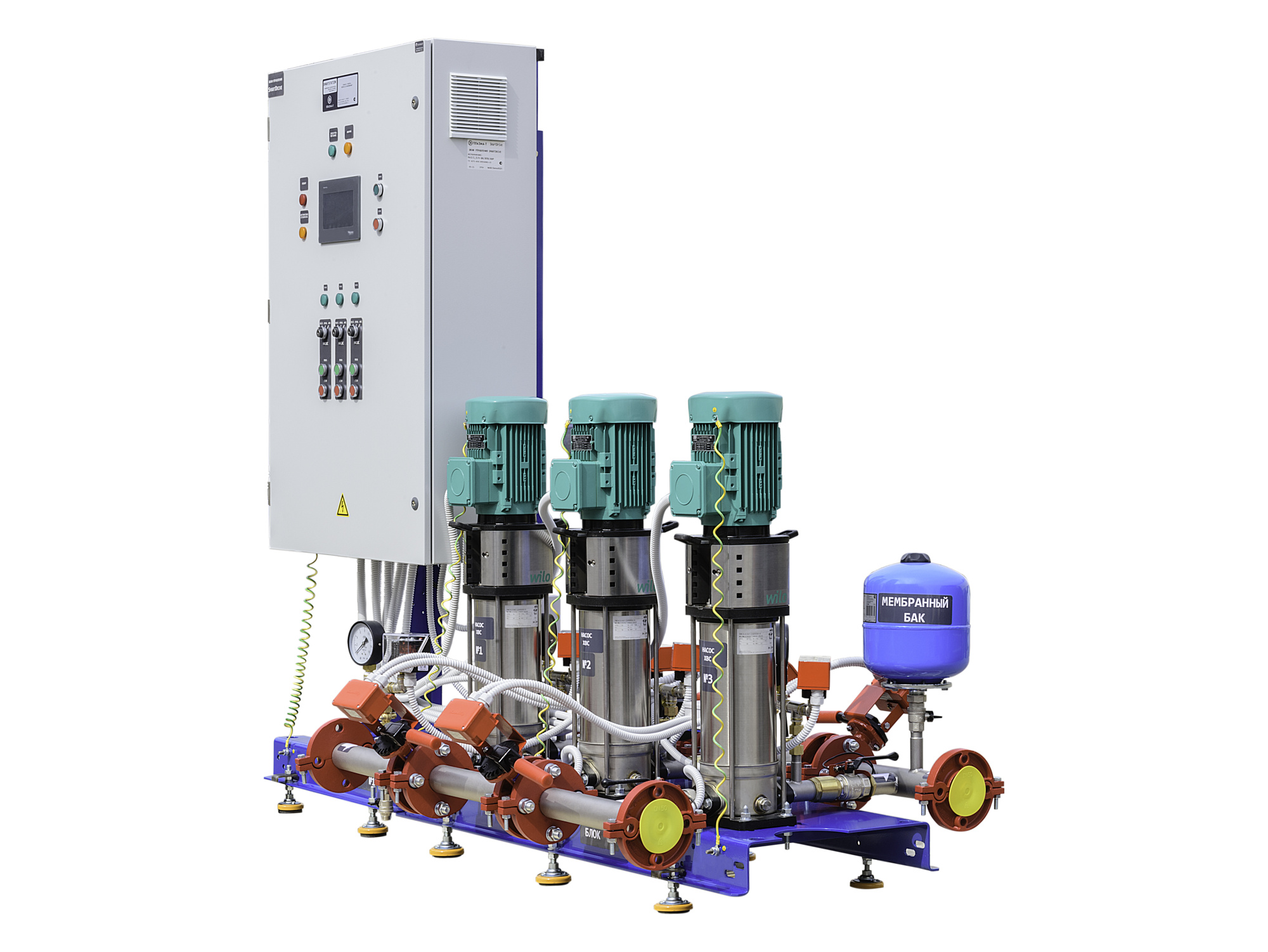 SmartStation Моноблочная автоматическая установка повышения давления