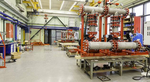 Участок разработки насосов