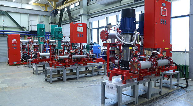 Участок разработки насосов