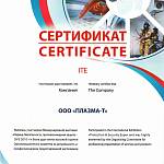 Сертификат SIPS 2010